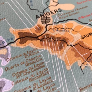 carte des Quarts de Chaume