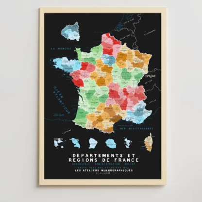 carte de nouvelles régions de france