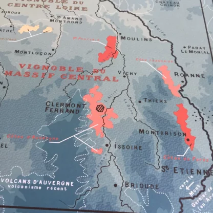 carte des vins du massif central