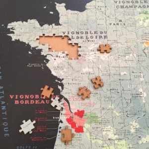 puzzle vin les vignobles de france