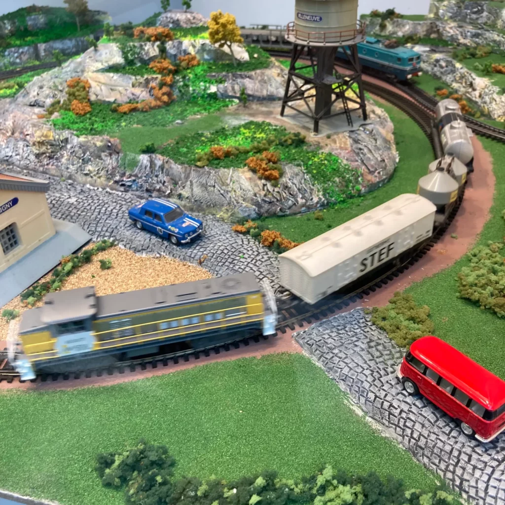 circuit de train miniature à Rennes