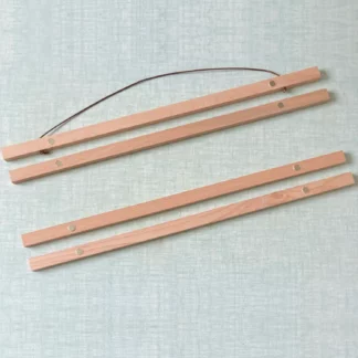 porte-affiche magnétique 50cm made in France en bois de hêtre